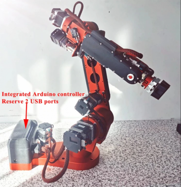 Lengan Robotik AR4 6 DOF – Open Source Arduino, Daya Angkut 2kg, Desktop Mechanical Arm - Image 3
