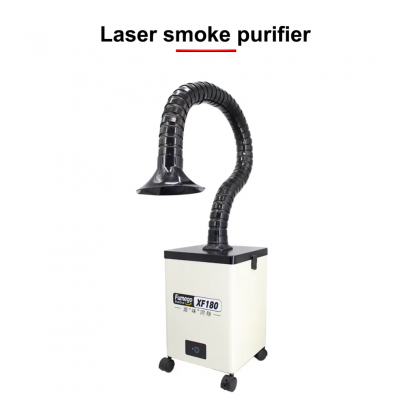 XF180 Laser Fume Extractor Soldering Smoke Fume Absorber Purifier HEPA Dust Collector